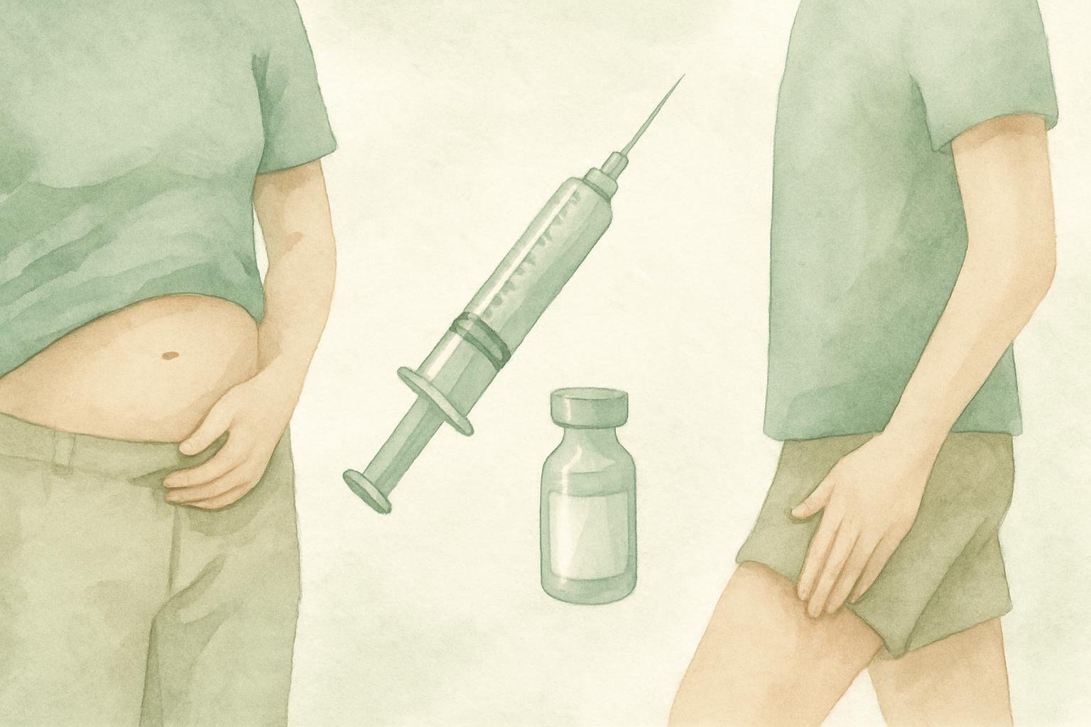 Best Injection Site for Ozempic or Wegovy: Abdomen vs Thigh vs Arm