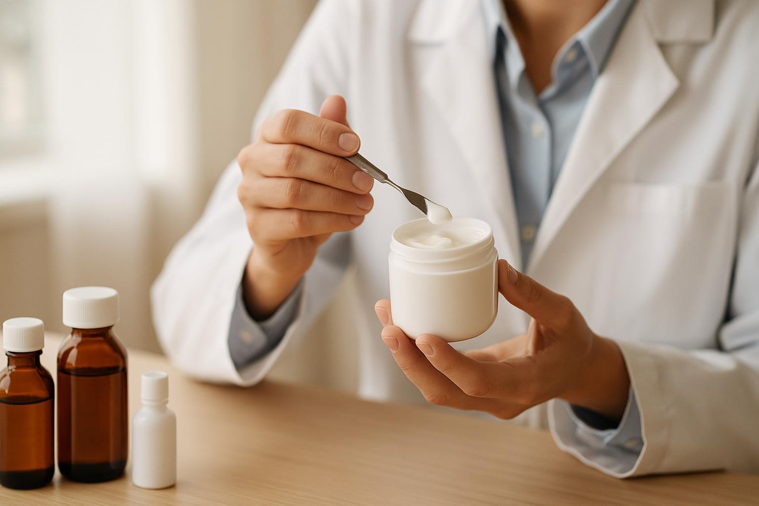 Compounded Hydroquinone Creams: What Is in a Custom Blend?