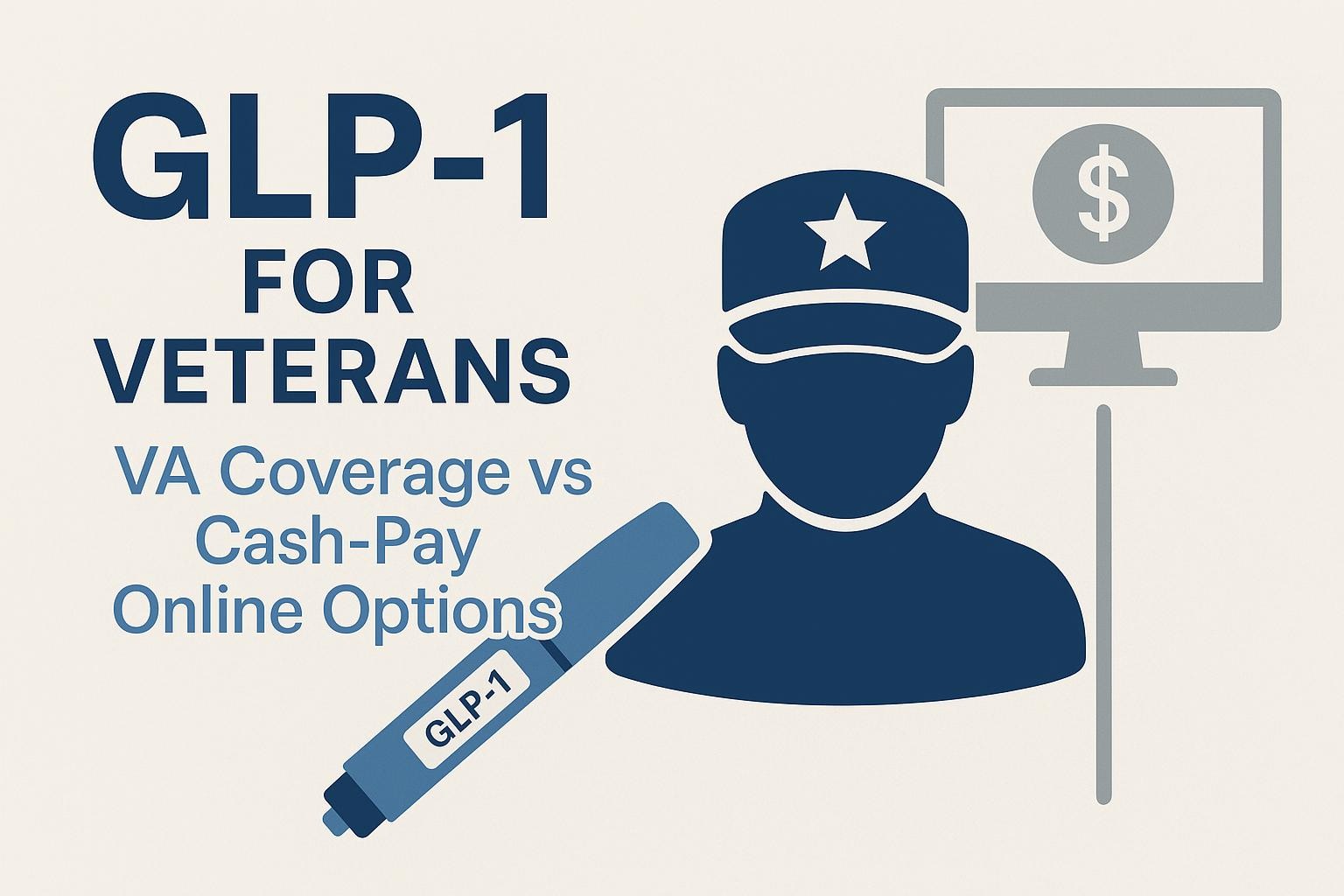GLP-1 for Veterans: VA Coverage vs Cash-Pay Online Options