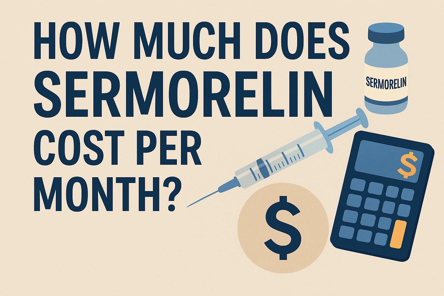How Much Does Sermorelin Cost Per Month?