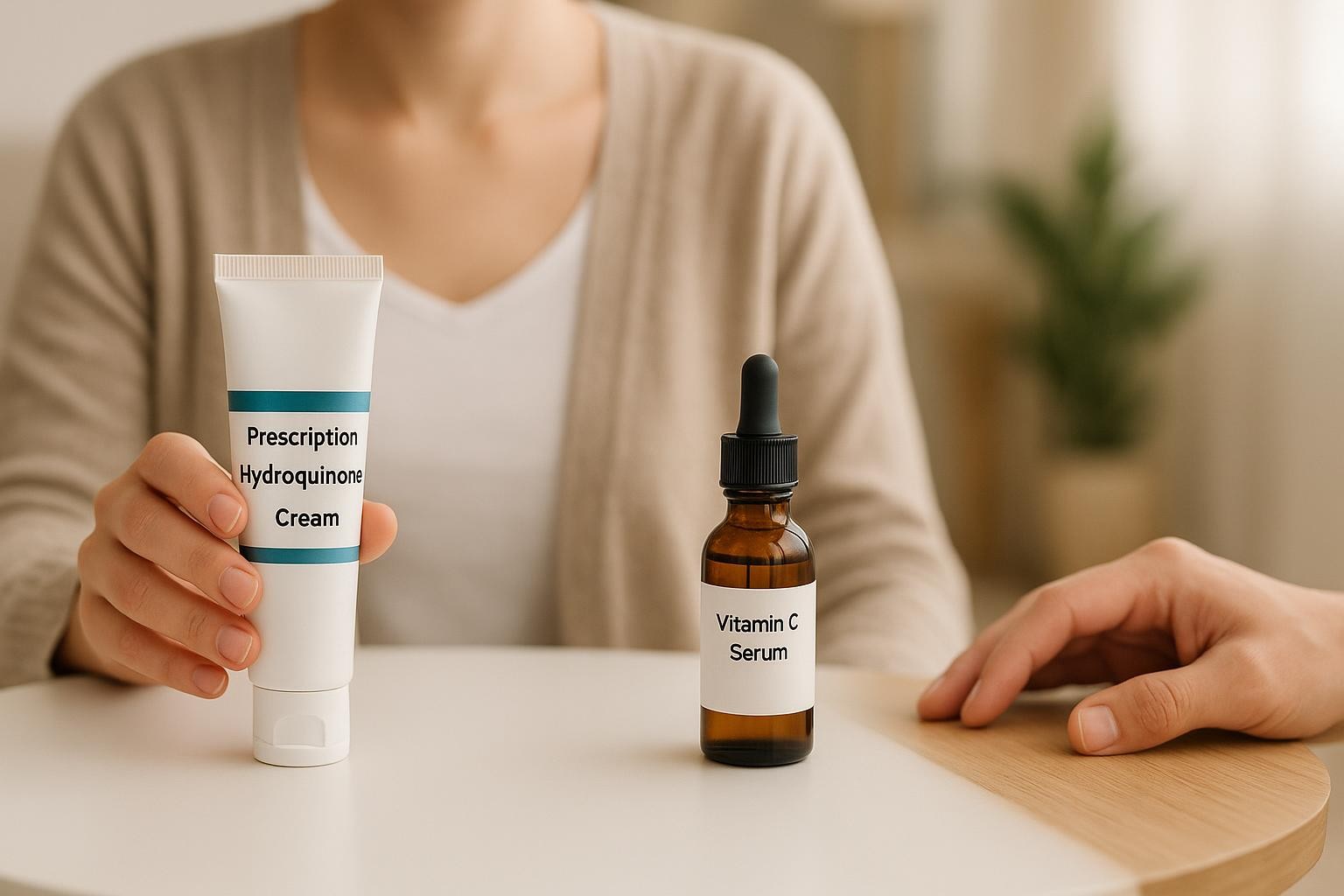 Hydroquinone vs Vitamin C Serum: Prescription vs Over the Counter