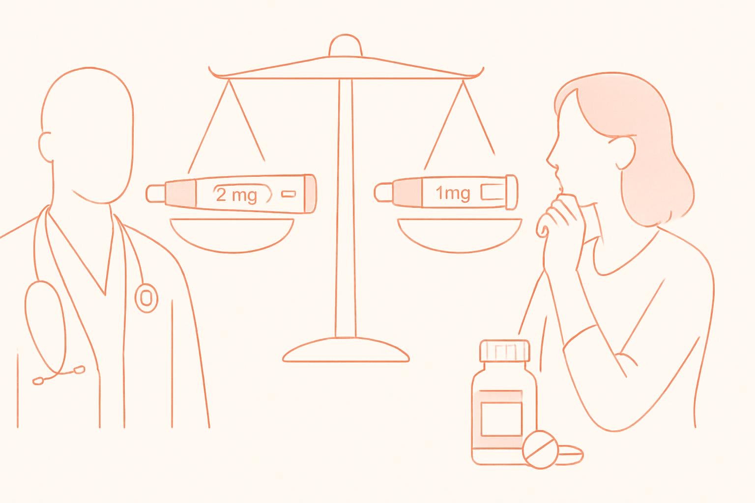 Ozempic 2 mg Pen vs 1 mg Pen: Which Dose Size Saves You More Money in 2026?