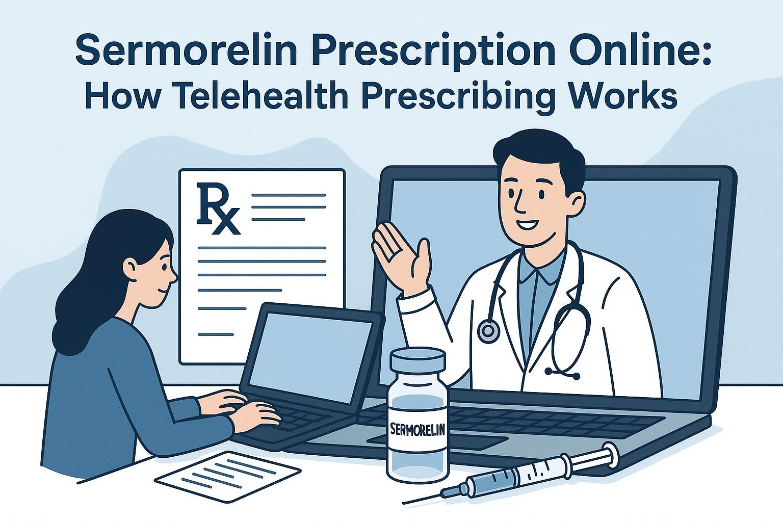 Sermorelin Prescription Online: How Telehealth Prescribing Works