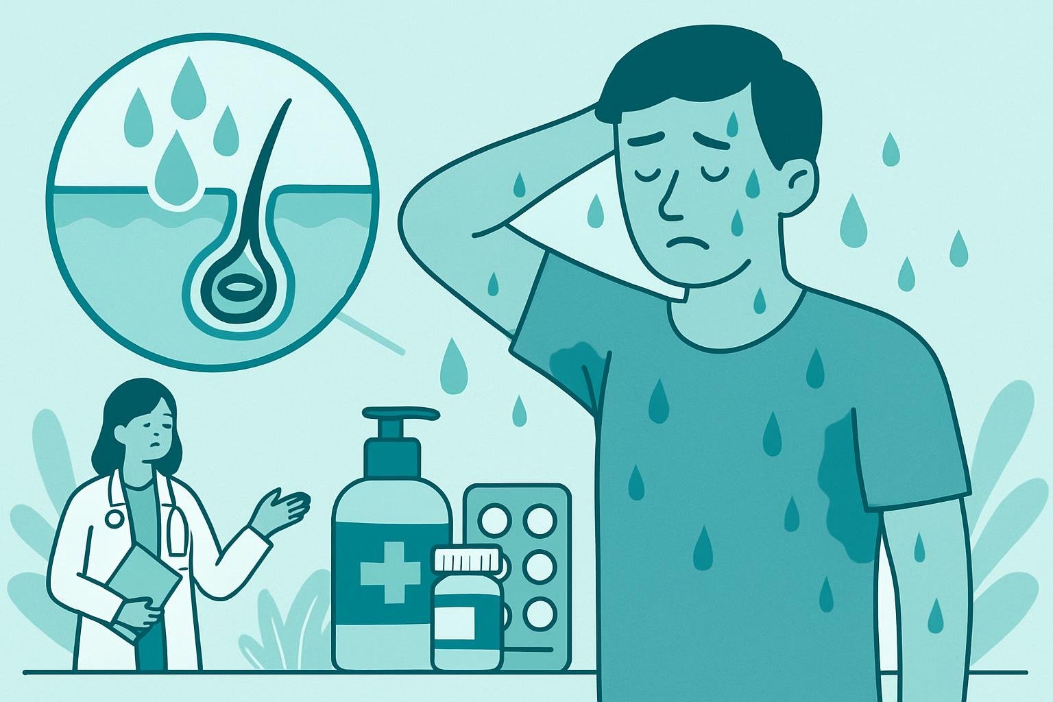 What Is Hyperhidrosis? Causes of and Treatments for Excessive Sweating