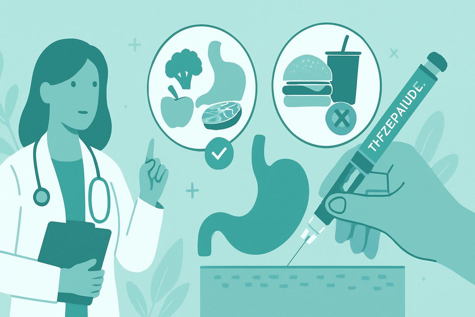 What to Eat on Tirzepatide: Best and Worst Foods for Side Effects and Weight Loss