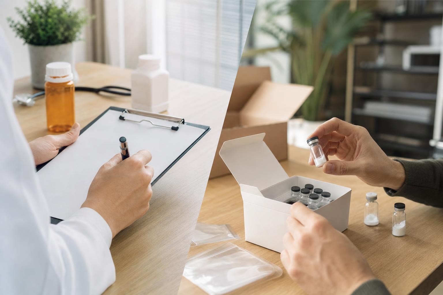 Where to Get Peptides Legally: Prescription vs Research Sellers