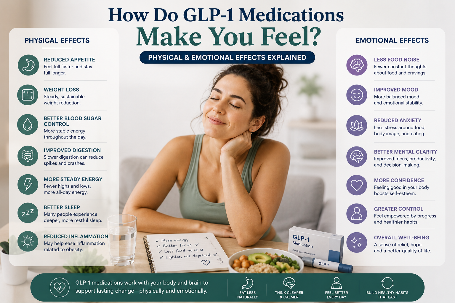 How Do GLP-1 Medications Make You Feel? Physical & Emotional Effects Explained