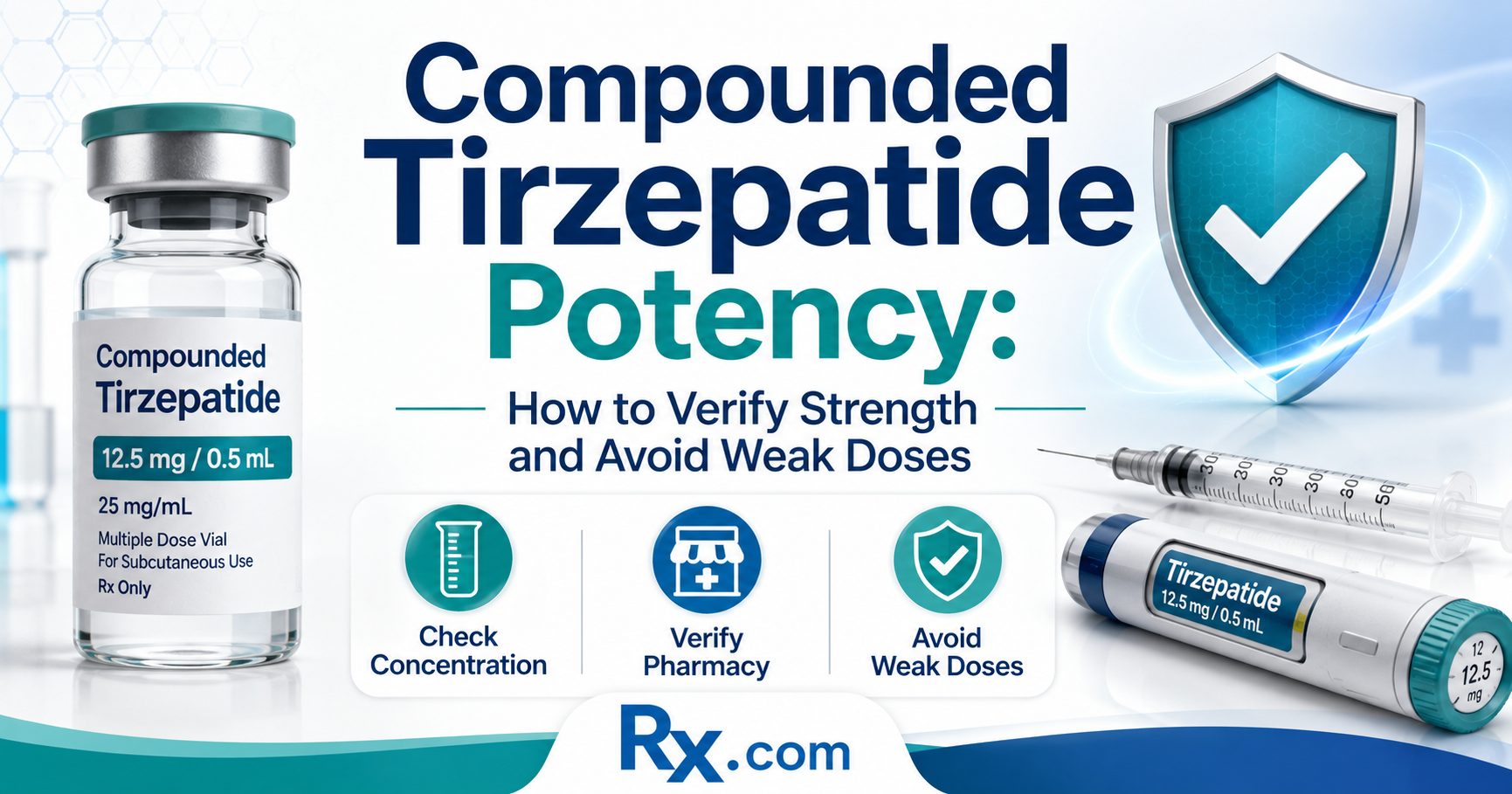 Compounded Tirzepatide Potency: How to Verify Strength and Avoid Weak Doses