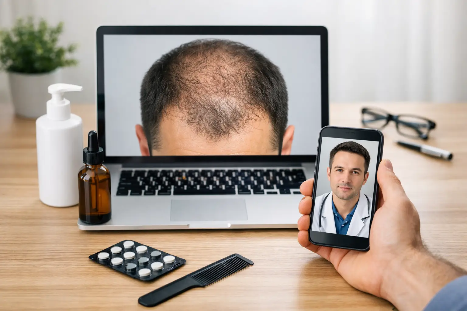 How Online Hair Loss Treatment Works