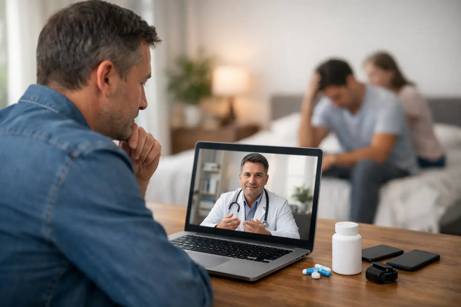 How Telehealth Treats Erectile Dysfunction