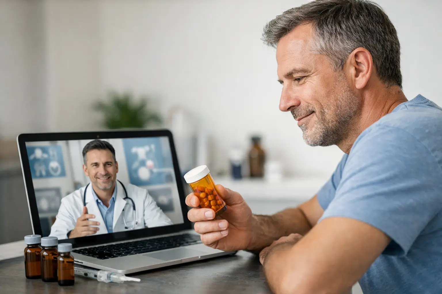 How Telehealth Treats Low Testosterone Safely