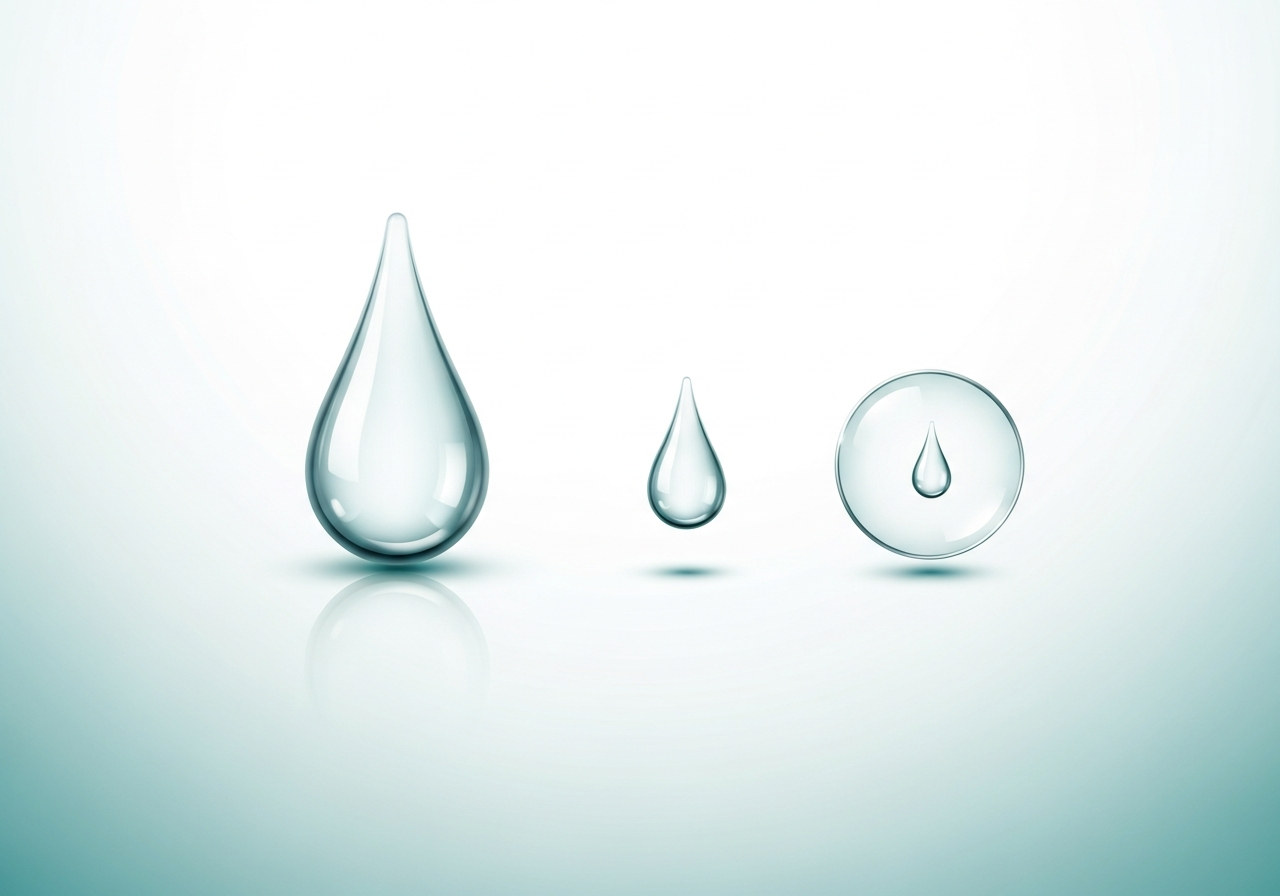 Conceptual illustration comparing a standard medication dose to smaller microdoses