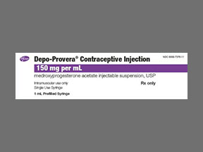 Depo-Provera Syringe — prescription drug image