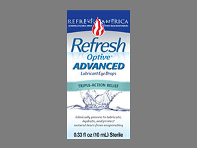 Refresh Optive Advanced Bottle — prescription drug image