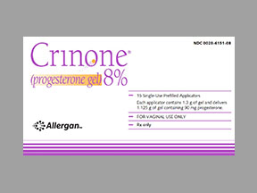 Crinone Tube — prescription drug image