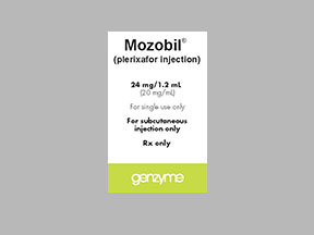 Mozobil Vial — prescription drug image