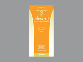 Elestrin Bottle — prescription drug image