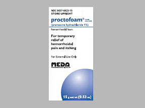 Proctofoam Can — prescription drug image