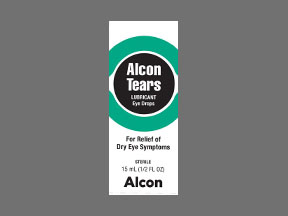 Alcon Tears Bottle — prescription drug image