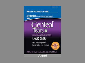 Genteal Tears Pf Plas Cont — prescription drug image