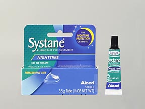 Systane Nighttime Tube Of Ointment — prescription drug image