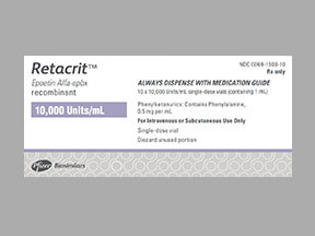 Retacrit Vial — prescription drug image