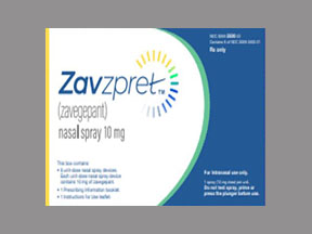 Zavzpret Solution — prescription drug image