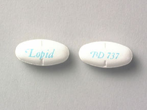 Lopid Tablet — prescription drug image
