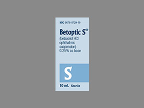 Betoptic-S Bottle — prescription drug image