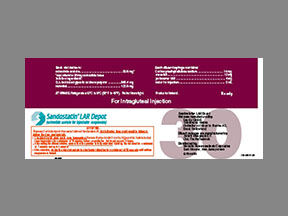 Sandostatin Lar Depot Box — prescription drug image