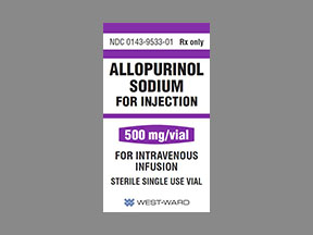 Allopurinol Sodium Solution Reconstituted — prescription drug image