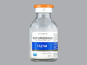 Cefuroxime Sodium Solution Reconstituted — prescription drug image