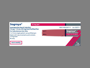 Sogroya Pen — prescription drug image