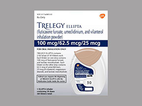 Trelegy Ellipta Inhaler — prescription drug image