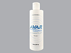 Avar Cleanser Bottle — prescription drug image