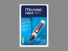 Microlet Next Lancing Device Miscellaneous — prescription drug image