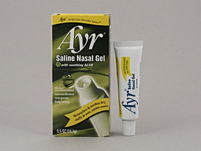 Ayr Saline Nasal Tube Of Gel — prescription drug image