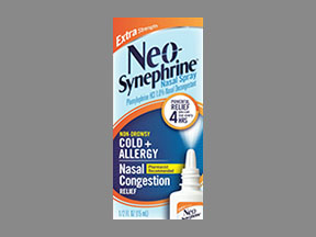 Neo-Synephrine Cold/Allrgy Ext Bottle — prescription drug image