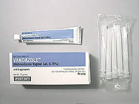 Vandazole Tube Of Gel — prescription drug image
