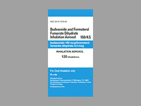 Budesonide-Formoterol Fumarate Inhaler — prescription drug image