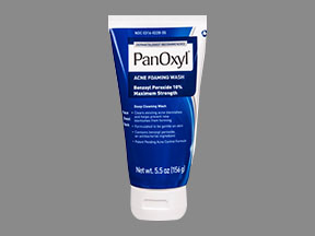 Panoxyl Foaming Wash Bottle — prescription drug image
