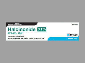 Halcinonide Tube Of Cream — prescription drug image