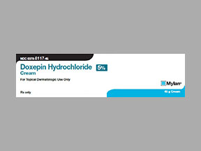 Doxepin Hcl Tube Of Cream — prescription drug image