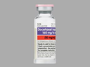 Docetaxel Vial — prescription drug image
