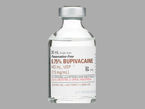 Bupivacaine Hcl (Pf) Vial — prescription drug image