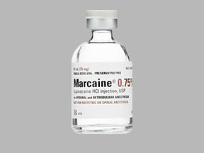 Marcaine Vial — prescription drug image