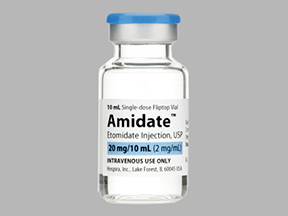Amidate Vial — prescription drug image