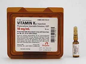 Vitamin K1 Ampule — prescription drug image