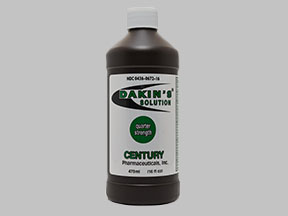 Dakins (1/4 Strength) Bottle — prescription drug image