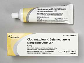 Clotrimazole-Betamethasone Tube Of Cream — prescription drug image